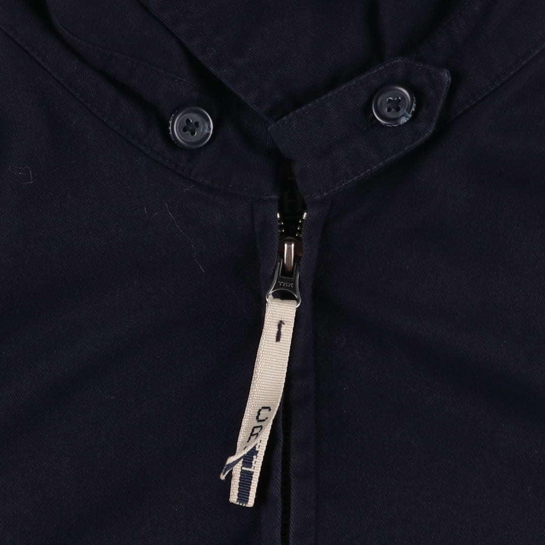 Ralph Lauren CHAPS Swing Top Sports Jacket, Made in Russia, Men's Size L (approx.) cotton navy blue type Vintage Second Hand