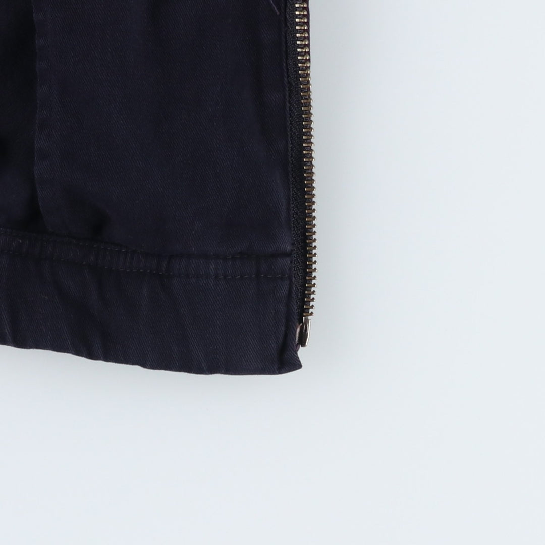 Ralph Lauren CHAPS Swing Top Sports Jacket, Made in Russia, Men's Size L (approx.) cotton navy blue type Vintage Second Hand