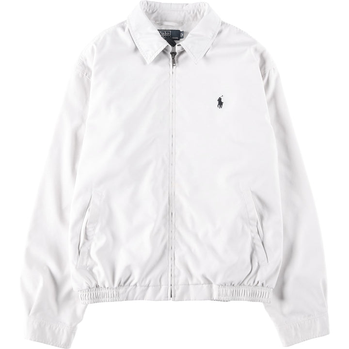 Ralph Lauren POLO by Ralph Lauren Swing Top Sports Jacket Men's M polyester white type Vintage Second Hand