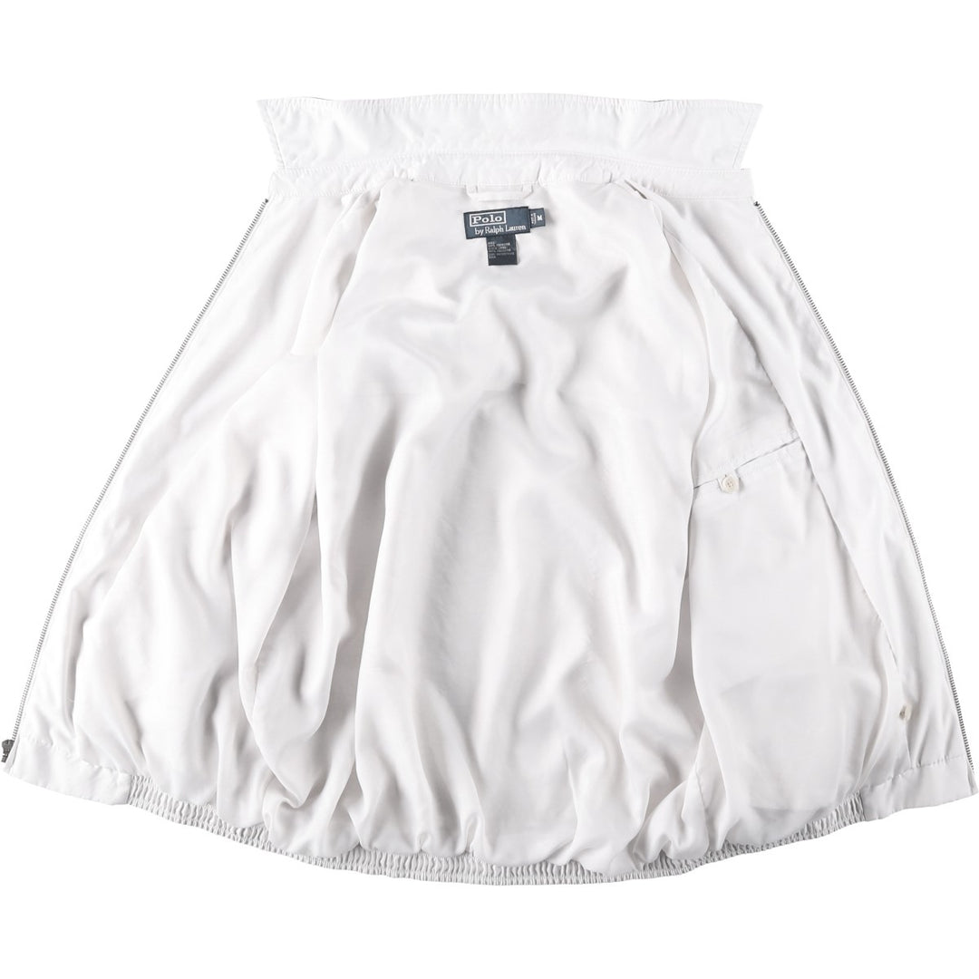 Ralph Lauren POLO by Ralph Lauren Swing Top Sports Jacket Men's M polyester white type Vintage Second Hand