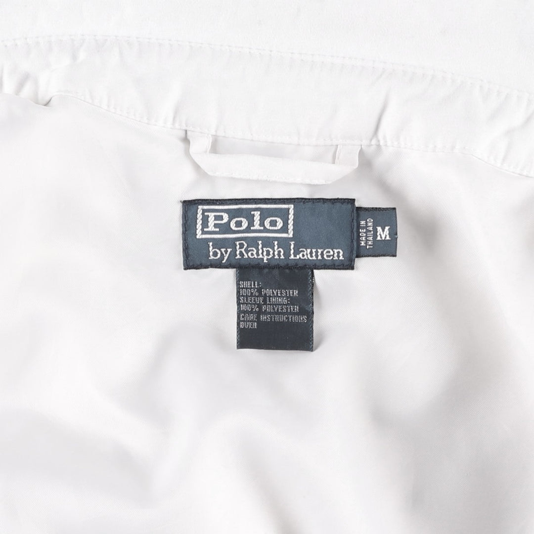 Ralph Lauren POLO by Ralph Lauren Swing Top Sports Jacket Men's M polyester white type Vintage Second Hand