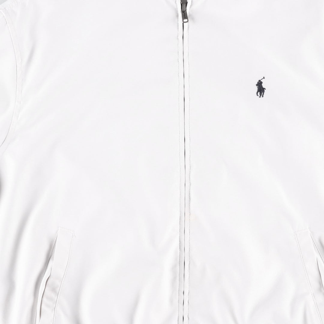 Ralph Lauren POLO by Ralph Lauren Swing Top Sports Jacket Men's M polyester white type Vintage Second Hand