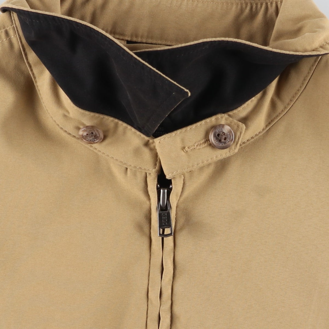 Ralph Lauren POLO by Ralph Lauren Swing Top Sports Jacket Men's L size polyester Beige type Vintage Second Hand