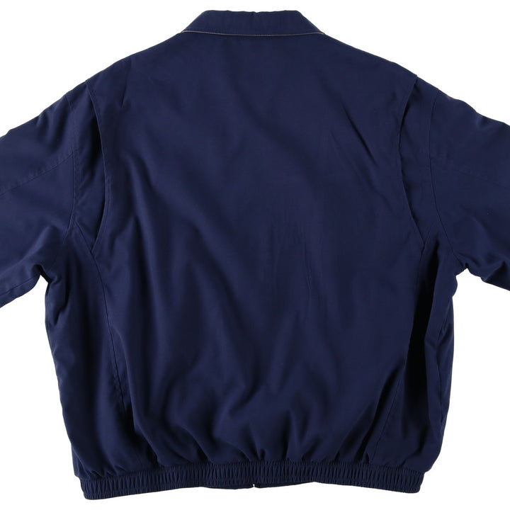 Ralph Lauren POLO by Ralph Lauren Swing Top Sports Jacket Men's XL polyester navy blue type Vintage Second Hand