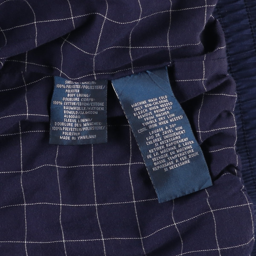 Ralph Lauren POLO by Ralph Lauren Swing Top Sports Jacket Men's XL polyester navy blue type Vintage Second Hand