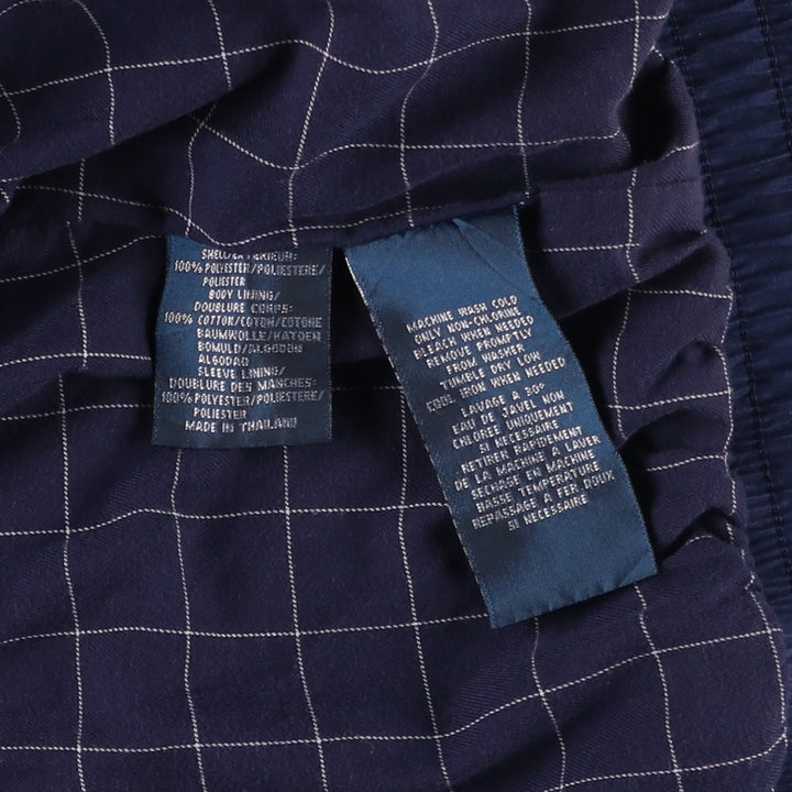Ralph Lauren POLO by Ralph Lauren Swing Top Sports Jacket Men's XL polyester navy blue type Vintage Second Hand