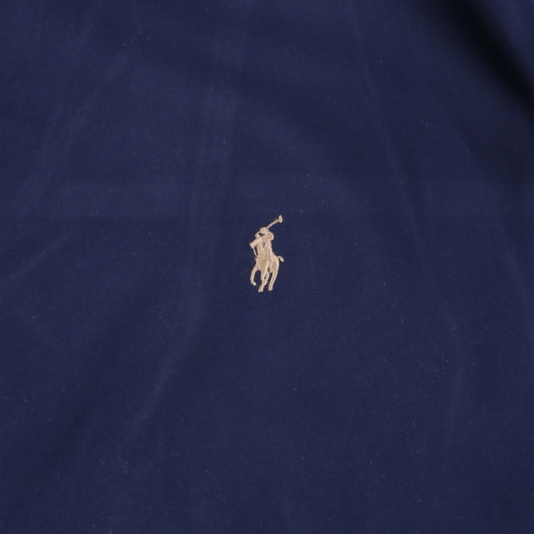 Ralph Lauren POLO by Ralph Lauren Swing Top Sports Jacket Men's XL polyester navy blue type Vintage Second Hand