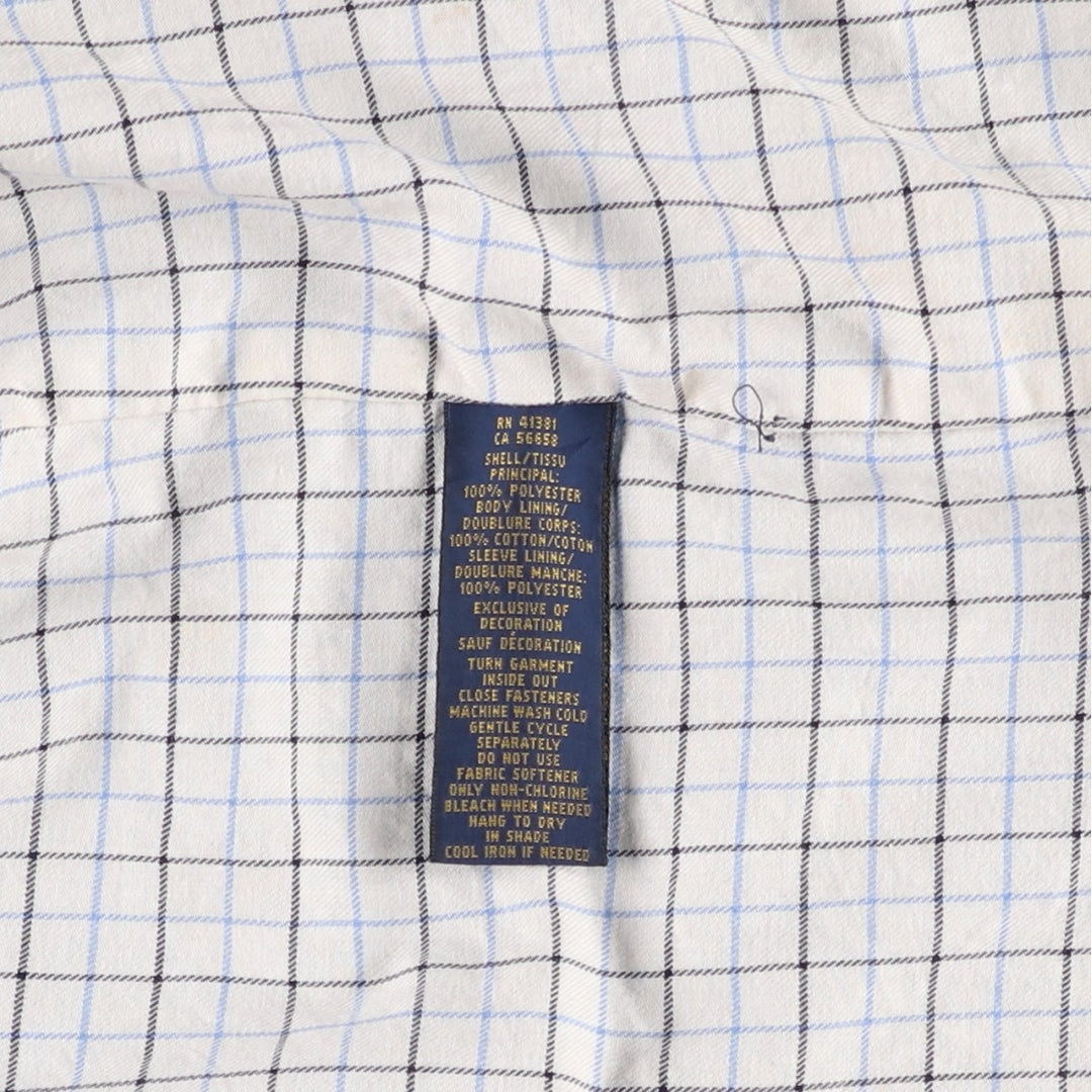 Ralph Lauren POLO RALPH LAUREN Swing Top Sports Jacket Men's M polyester navy blue type Vintage Second Hand