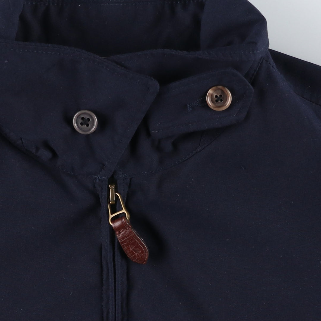 Ralph Lauren POLO RALPH LAUREN Swing Top Sports Jacket Men's M polyester navy blue type Vintage Second Hand