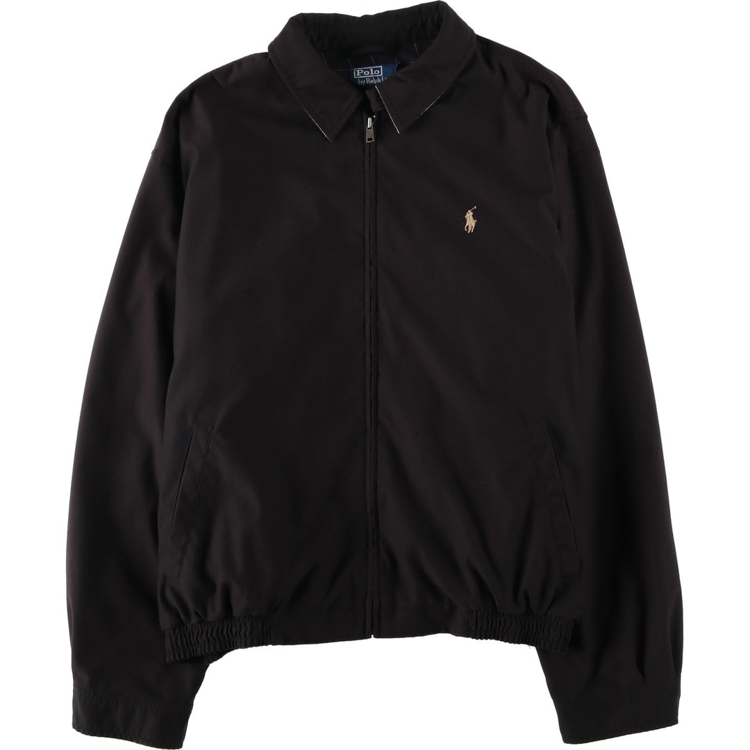 Ralph Lauren POLO by Ralph Lauren Swing Top Sports Jacket Men's XL polyester black type Vintage Second Hand