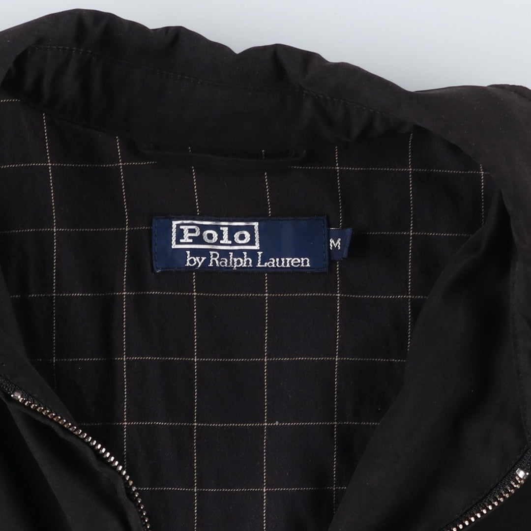 Ralph Lauren POLO by Ralph Lauren Swing Top Sports Jacket Men's M unclear black type Vintage Second Hand