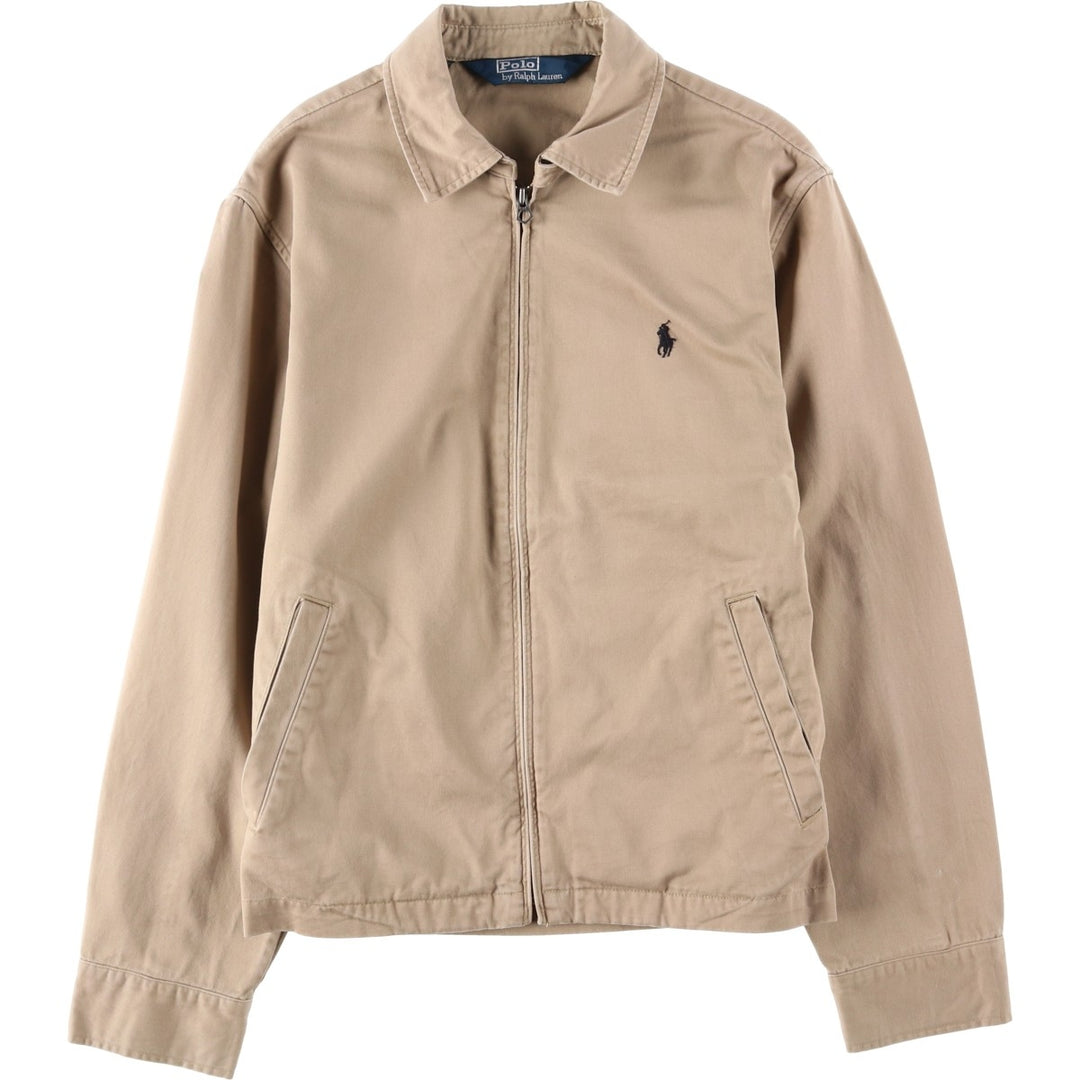Ralph Lauren POLO by Ralph Lauren Swing Top Sports Jacket Men's M cotton Beige type Vintage Second Hand