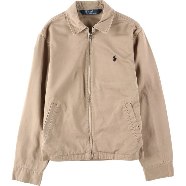 Ralph Lauren POLO by Ralph Lauren Swing Top Sports Jacket Men's M cotton Beige type Vintage Second Hand