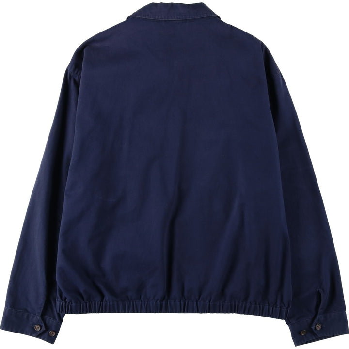 Ralph Lauren POLO by Ralph Lauren Swing Top Sports Jacket Men's XL cotton navy blue type Vintage Second Hand