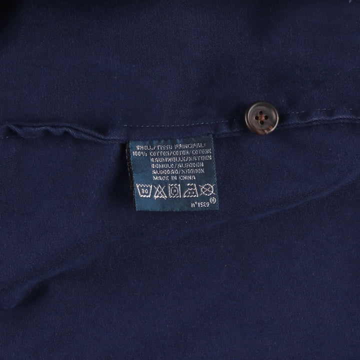 Ralph Lauren POLO by Ralph Lauren Swing Top Sports Jacket Men's XL cotton navy blue type Vintage Second Hand