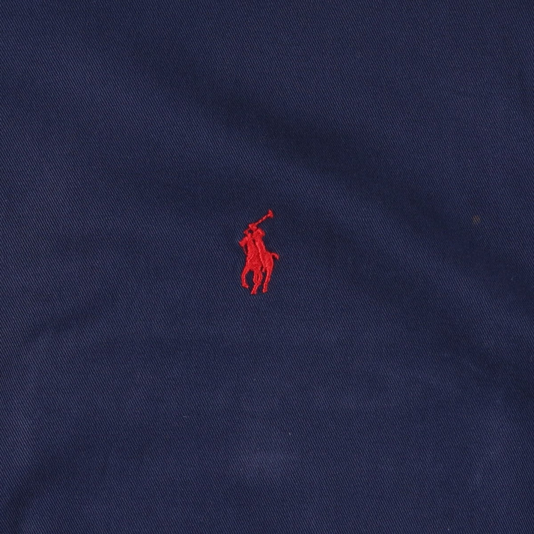 Ralph Lauren POLO by Ralph Lauren Swing Top Sports Jacket Men's XL cotton navy blue type Vintage Second Hand