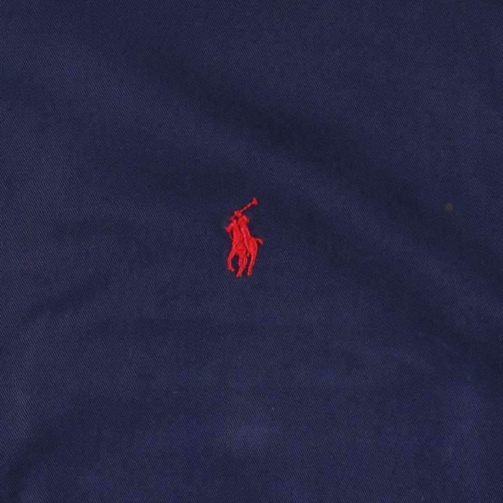 Ralph Lauren POLO by Ralph Lauren Swing Top Sports Jacket Men's XL cotton navy blue type Vintage Second Hand