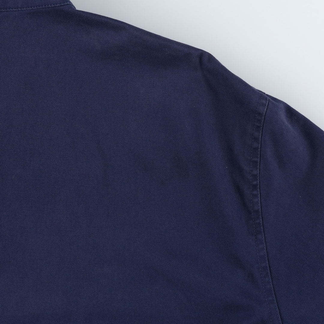 Ralph Lauren POLO by Ralph Lauren Swing Top Sports Jacket Men's XL cotton navy blue type Vintage Second Hand