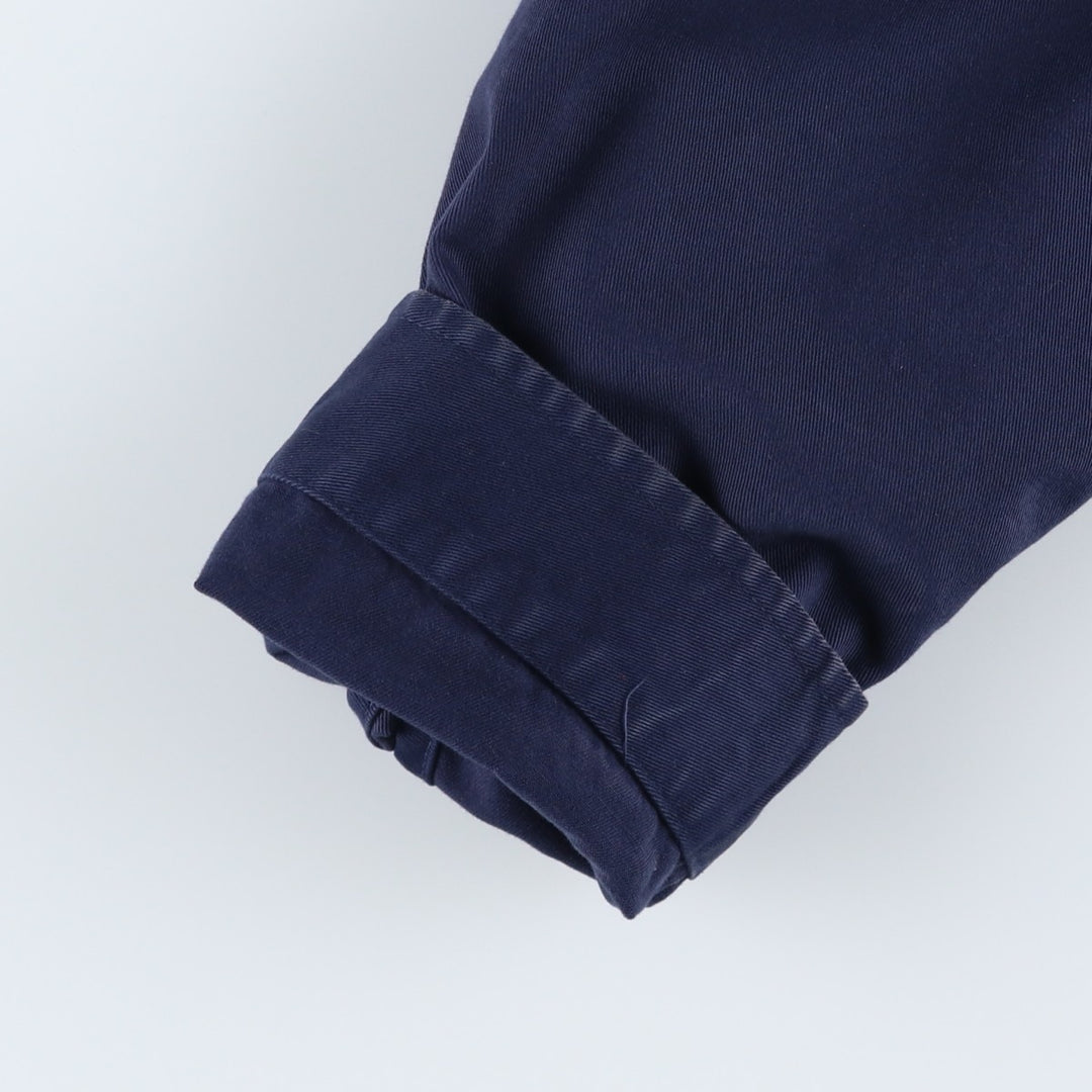 Ralph Lauren POLO by Ralph Lauren Swing Top Sports Jacket Men's XL cotton navy blue type Vintage Second Hand