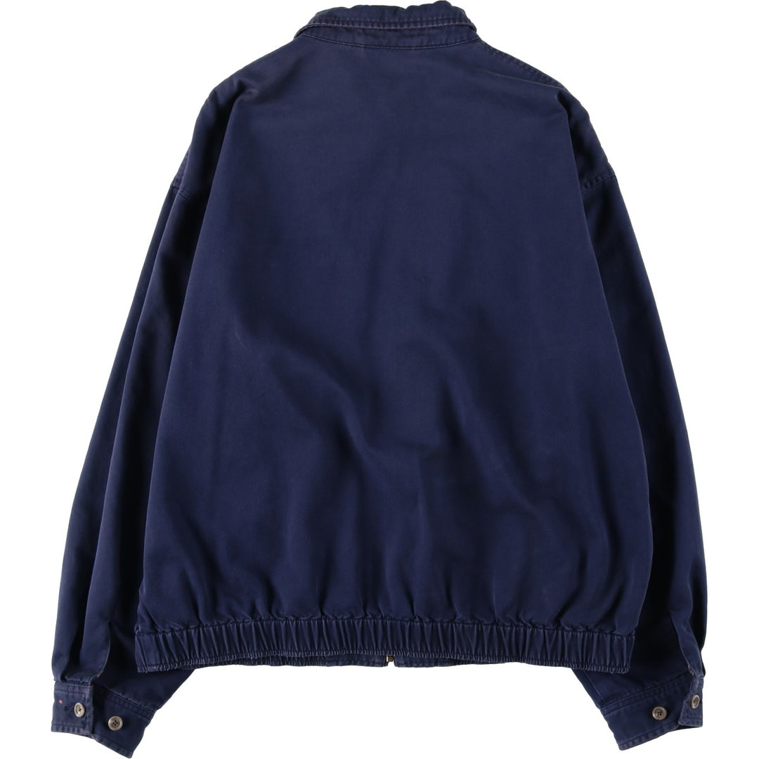 Ralph Lauren POLO by Ralph Lauren Swing Top Sports Jacket Men's L size cotton navy blue type Vintage Second Hand