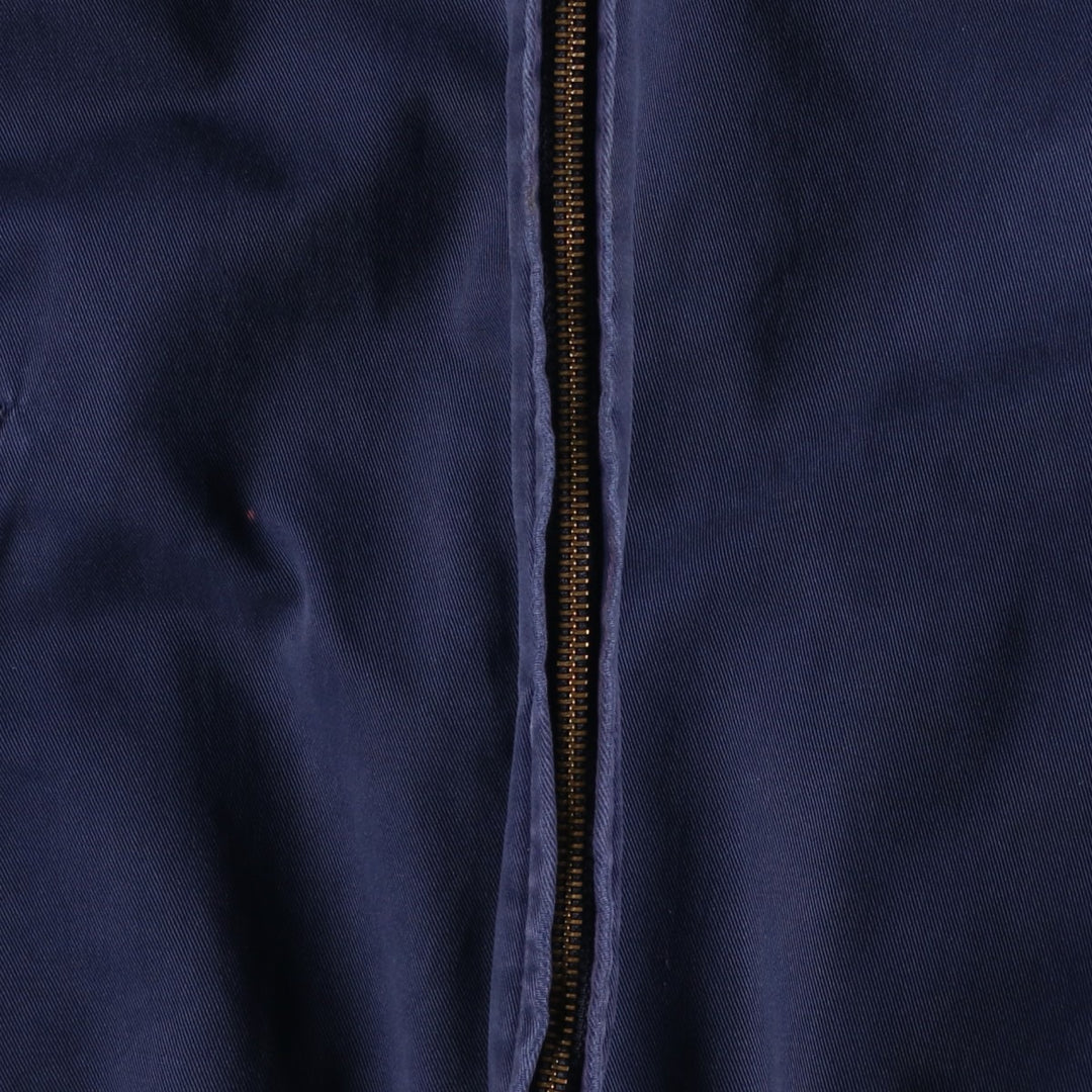 Ralph Lauren POLO by Ralph Lauren Swing Top Sports Jacket Men's L size cotton navy blue type Vintage Second Hand