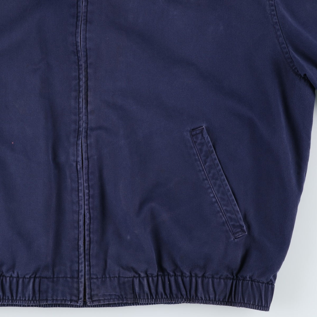 Ralph Lauren POLO by Ralph Lauren Swing Top Sports Jacket Men's L size cotton navy blue type Vintage Second Hand