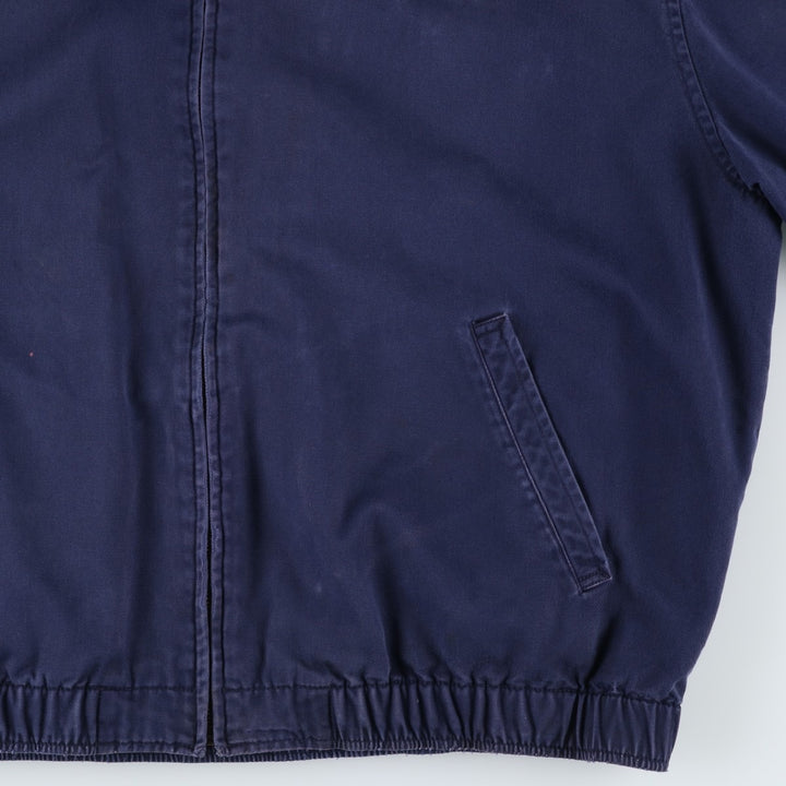 Ralph Lauren POLO by Ralph Lauren Swing Top Sports Jacket Men's L size cotton navy blue type Vintage Second Hand