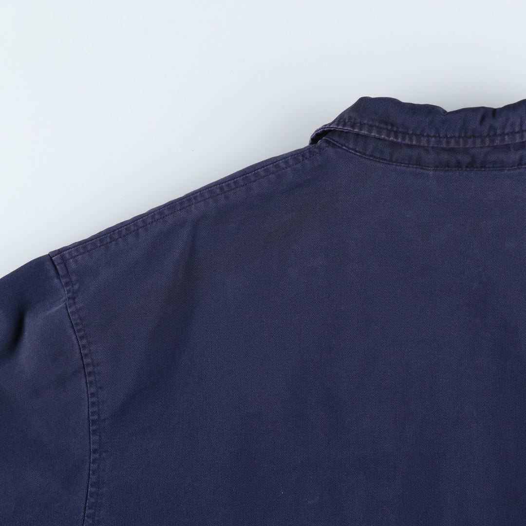 Ralph Lauren POLO by Ralph Lauren Swing Top Sports Jacket Men's L size cotton navy blue type Vintage Second Hand