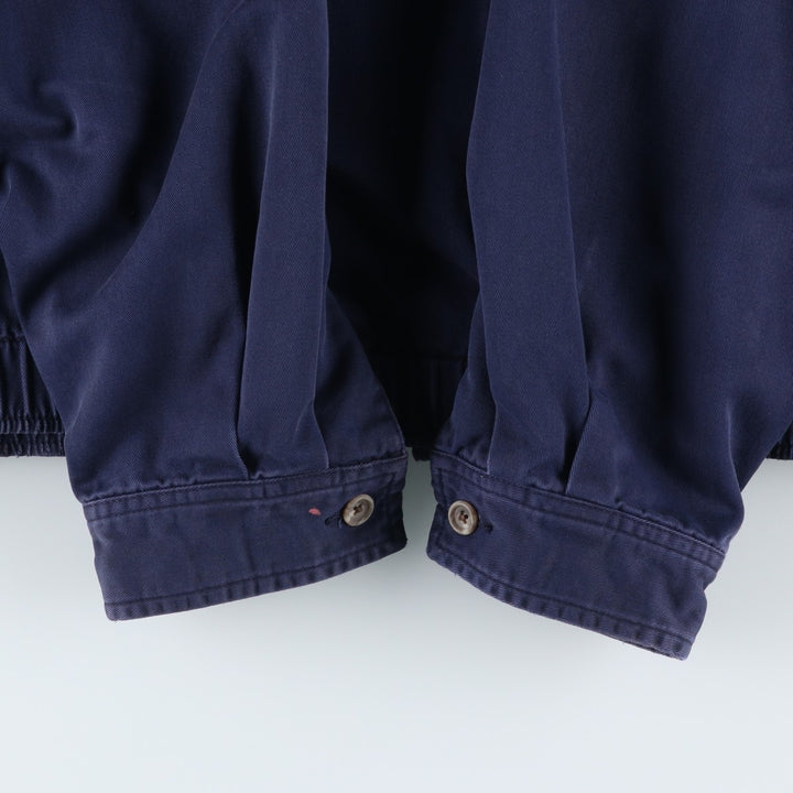 Ralph Lauren POLO by Ralph Lauren Swing Top Sports Jacket Men's L size cotton navy blue type Vintage Second Hand