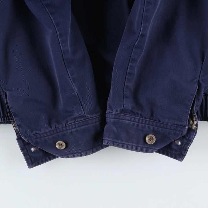 Ralph Lauren POLO by Ralph Lauren Swing Top Sports Jacket Men's L size cotton navy blue type Vintage Second Hand