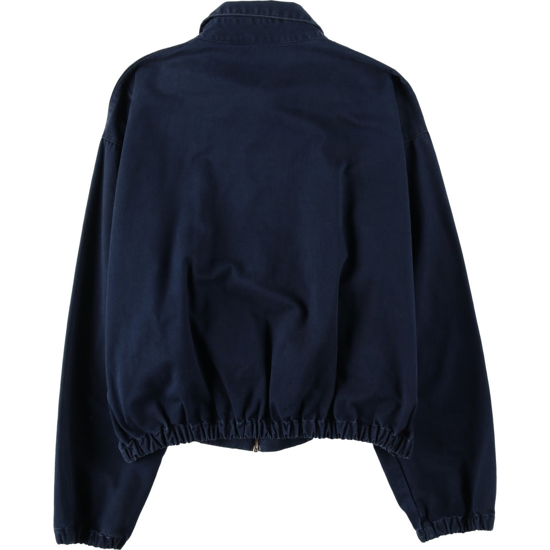 90'S Ralph Lauren POLO by Ralph Lauren Swing Top Sports Jacket Made in USA Men's XL cotton navy blue type Vintage Second Hand