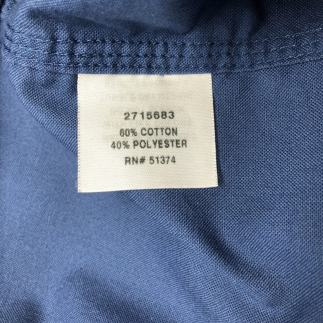 Carhartt long-sleeved work shirt, men's size M cotton blue type Vintage Second Hand