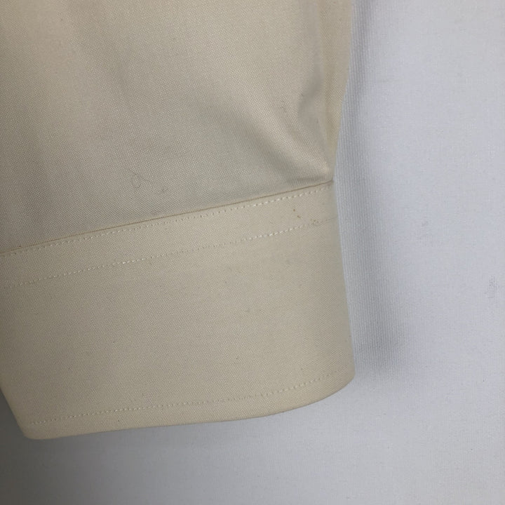 Brooks Brothers Est.1818 Long Sleeve Button Down Shirt Men's XL cotton yellow type Vintage Second Hand