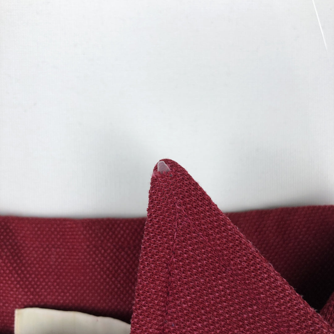 Lacoste CHEMISE French Lacoste Long-Sleeve Shirt, Men's Size XL (approx.) unclear red type Vintage Second Hand