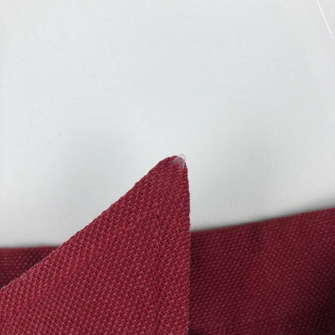 Lacoste CHEMISE French Lacoste Long-Sleeve Shirt, Men's Size XL (approx.) unclear red type Vintage Second Hand