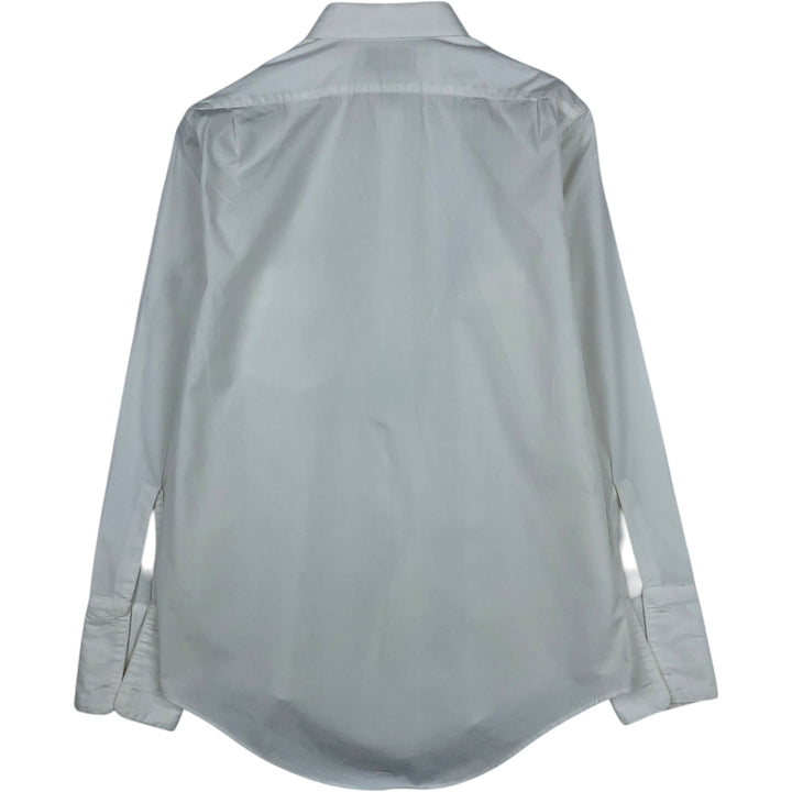 ~1960'S Hudson's Bay Company Long-Sleeve Cotton Shirt, Men's Size M (Equivalent), Vintage unclear white type Vintage Second Hand