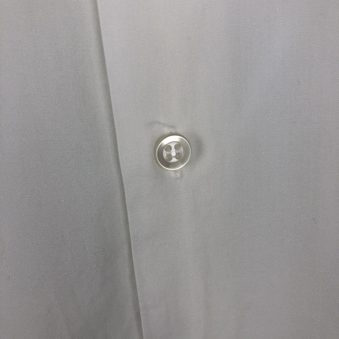 ~1960'S Hudson's Bay Company Long-Sleeve Cotton Shirt, Men's Size M (Equivalent), Vintage unclear white type Vintage Second Hand