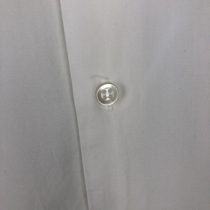 ~1960'S Hudson's Bay Company Long-Sleeve Cotton Shirt, Men's Size M (Equivalent), Vintage unclear white type Vintage Second Hand