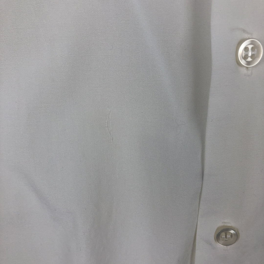 ~1960'S Hudson's Bay Company Long-Sleeve Cotton Shirt, Men's Size M (Equivalent), Vintage unclear white type Vintage Second Hand