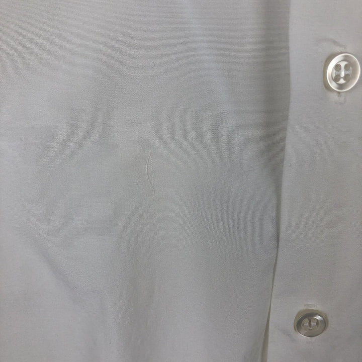 ~1960'S Hudson's Bay Company Long-Sleeve Cotton Shirt, Men's Size M (Equivalent), Vintage unclear white type Vintage Second Hand