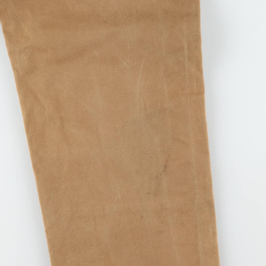 Big size Carhartt double knee duck overalls for men, equivalent to w41 cotton brown type Vintage Second Hand