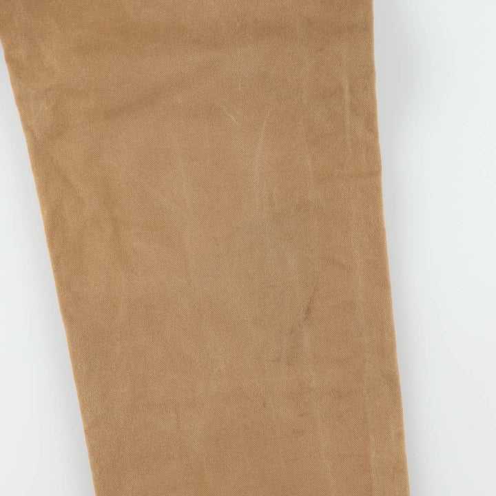 Big size Carhartt double knee duck overalls for men, equivalent to w41 cotton brown type Vintage Second Hand