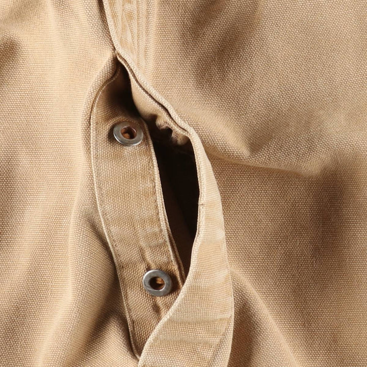 Big Size 90'S Carhartt Double Knee Duck Overalls, Made in USA, Men's W42 (approx.), Vintage unclear Beige type Vintage Second Hand