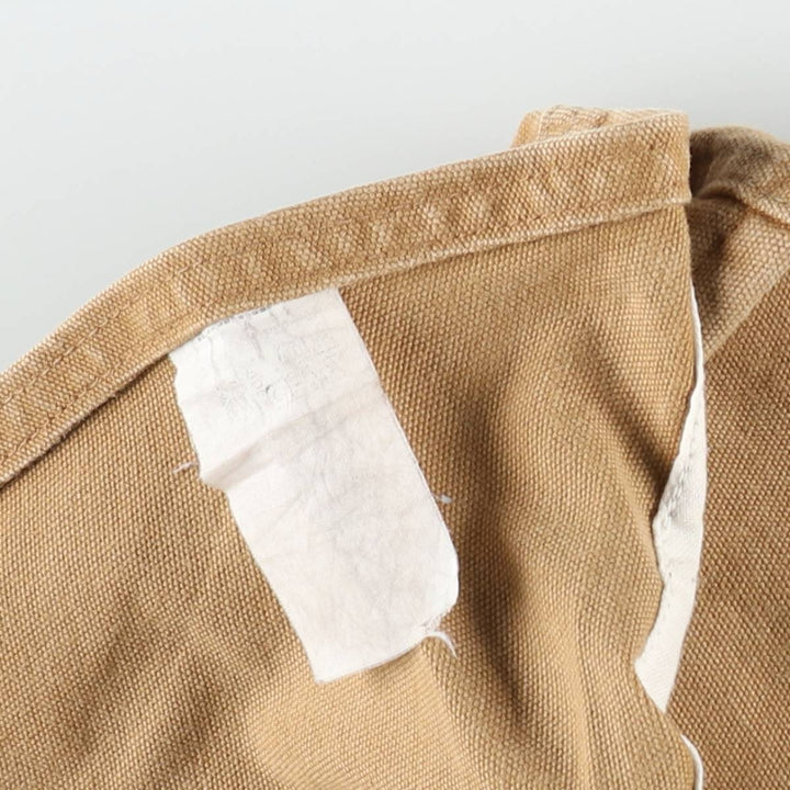 Oversized Carhartt double-knee duck overalls, men's size W46 unclear Beige type Vintage Second Hand