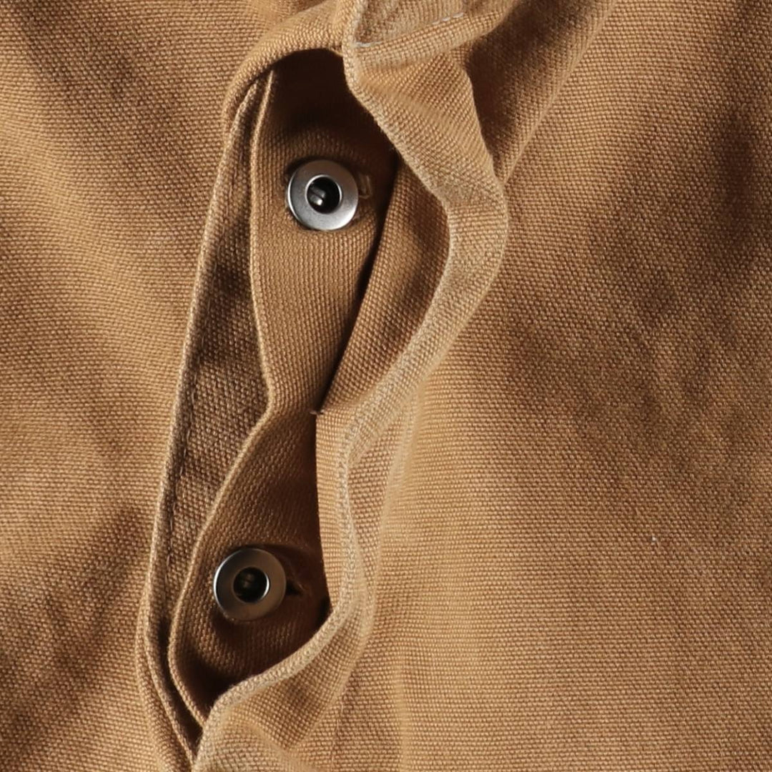 Big size Carhartt double-knee duck overalls, men's size W41 equivalent, vintage. unclear brown type Vintage Second Hand