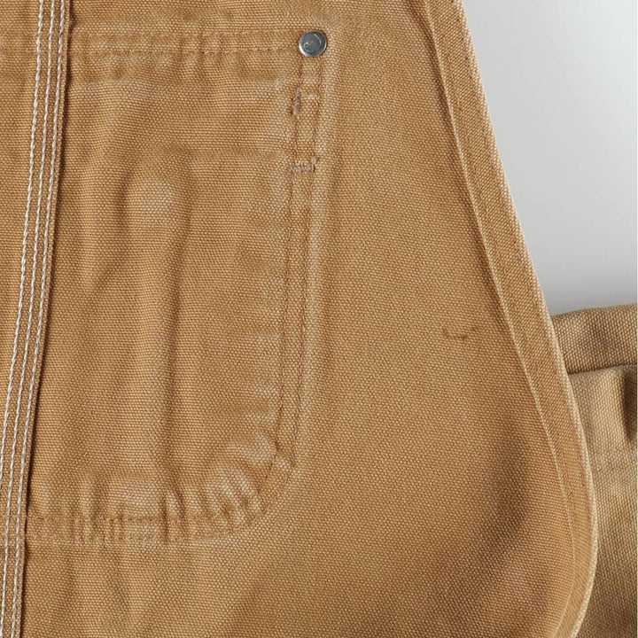 Carhartt Double Knee Duck Overalls for Men (W36 equivalent) cotton brown type Vintage Second Hand