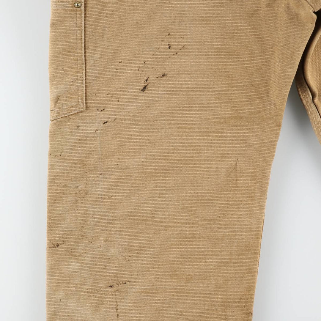 Carhartt Double Knee Duck Overalls for Men (W36 equivalent) cotton brown type Vintage Second Hand