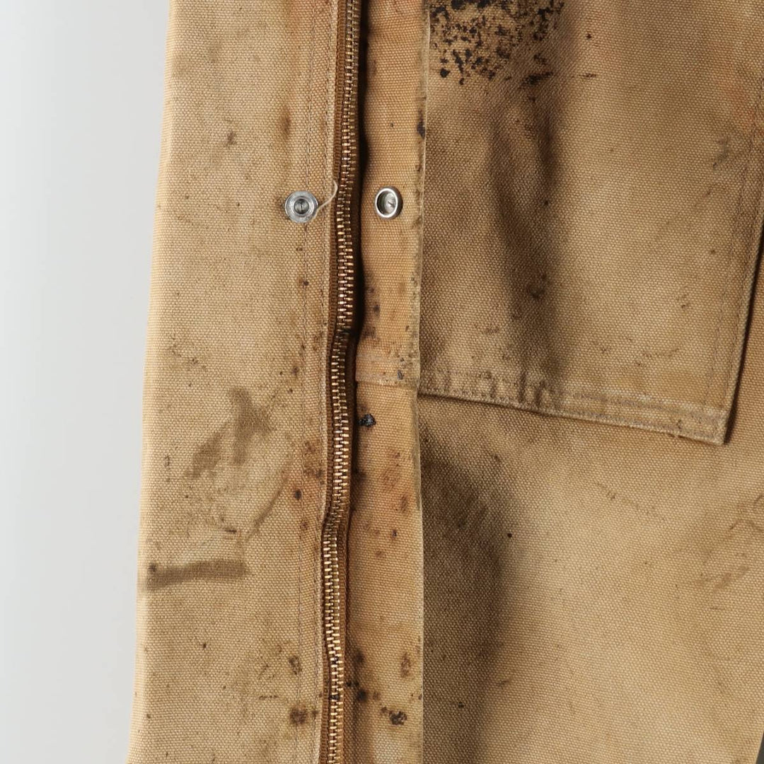 Carhartt Double Knee Duck Overalls for Men (W36 equivalent) cotton brown type Vintage Second Hand