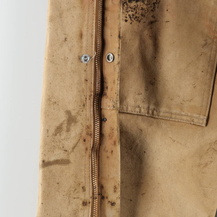Carhartt Double Knee Duck Overalls for Men (W36 equivalent) cotton brown type Vintage Second Hand