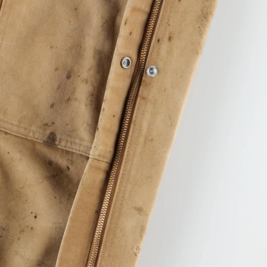 Carhartt Double Knee Duck Overalls for Men (W36 equivalent) cotton brown type Vintage Second Hand